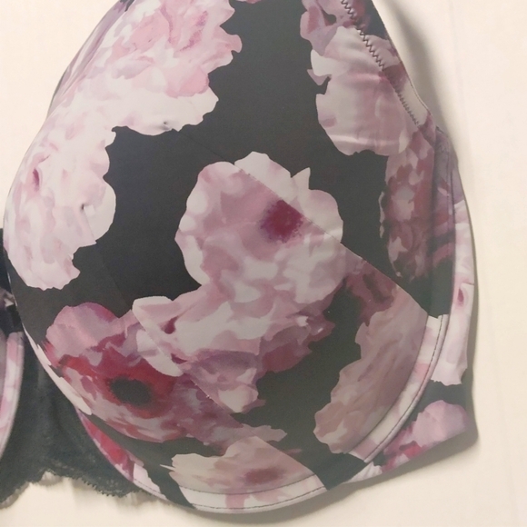 TORRID Curve Floral Black Underwire Bra Size 40F - Picture 6 of 10